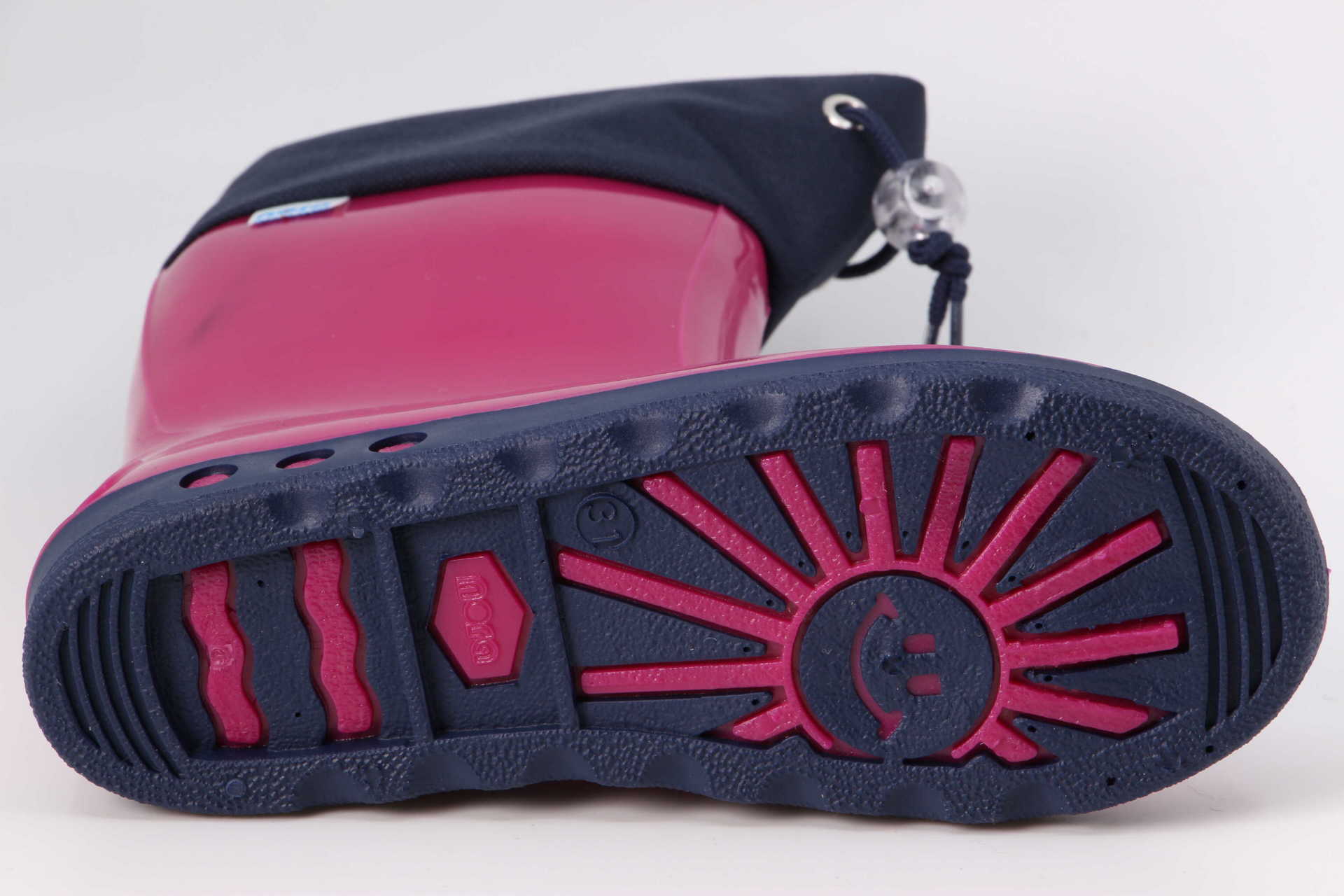 Gummistiefel Nora fuchsia Sohle