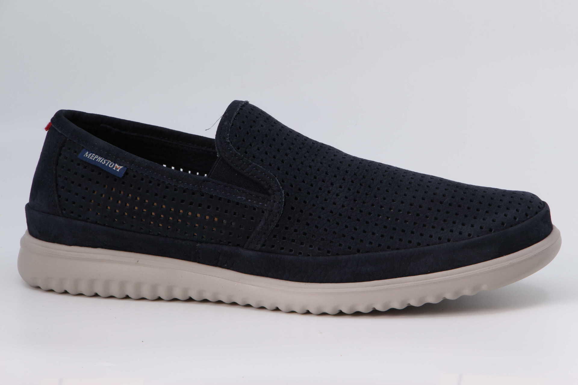 Tiago perforiert navy Vorderseite