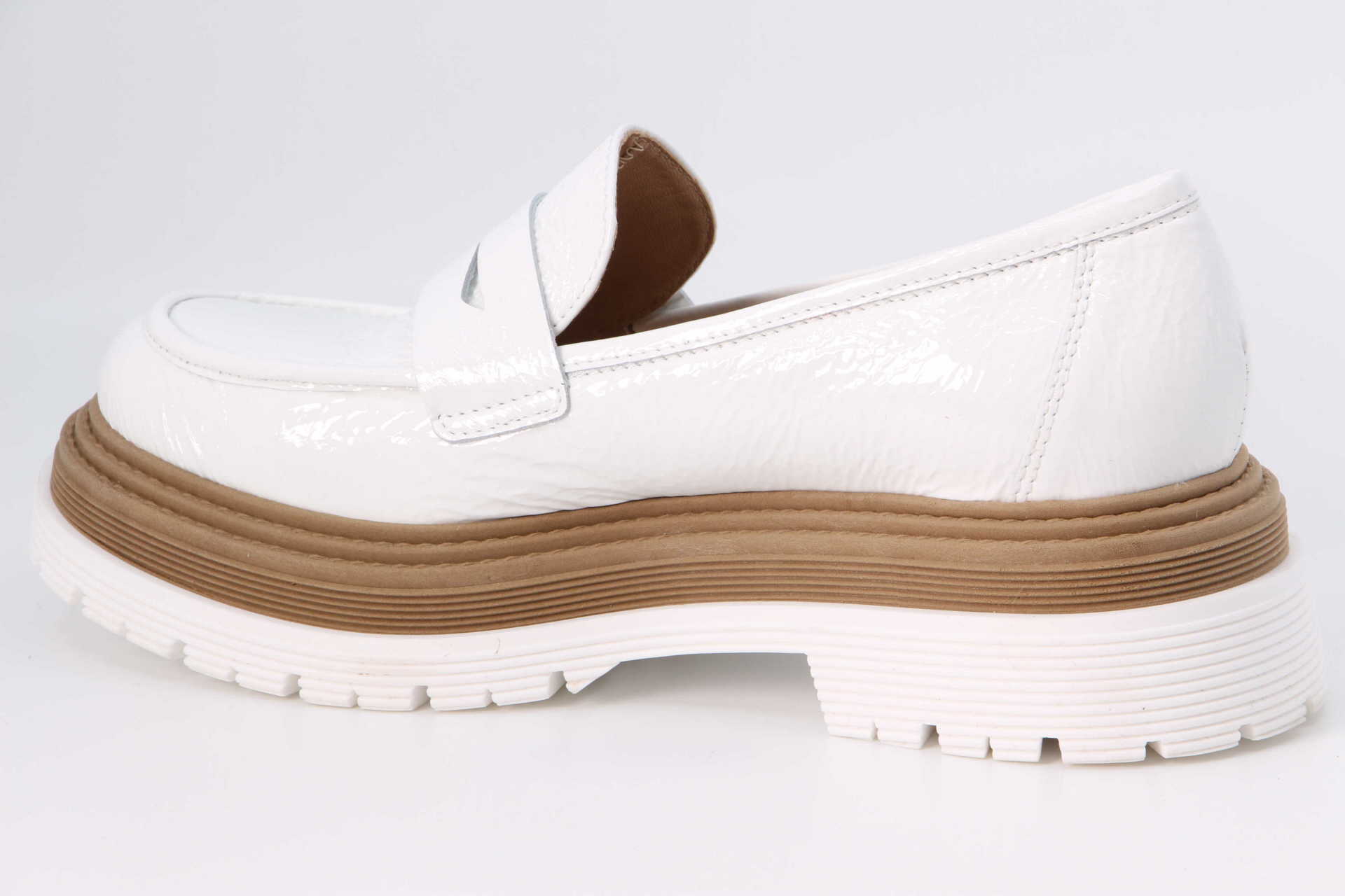Loafer bianco Rückseite