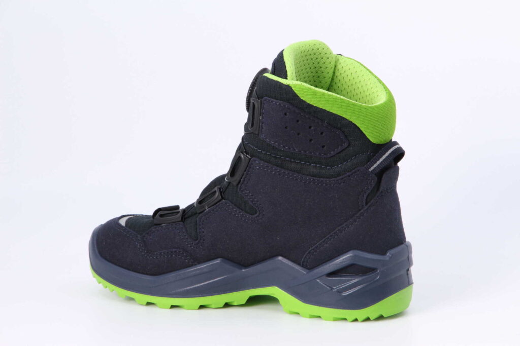 Firo GTX BOA navy / limone Rückseite