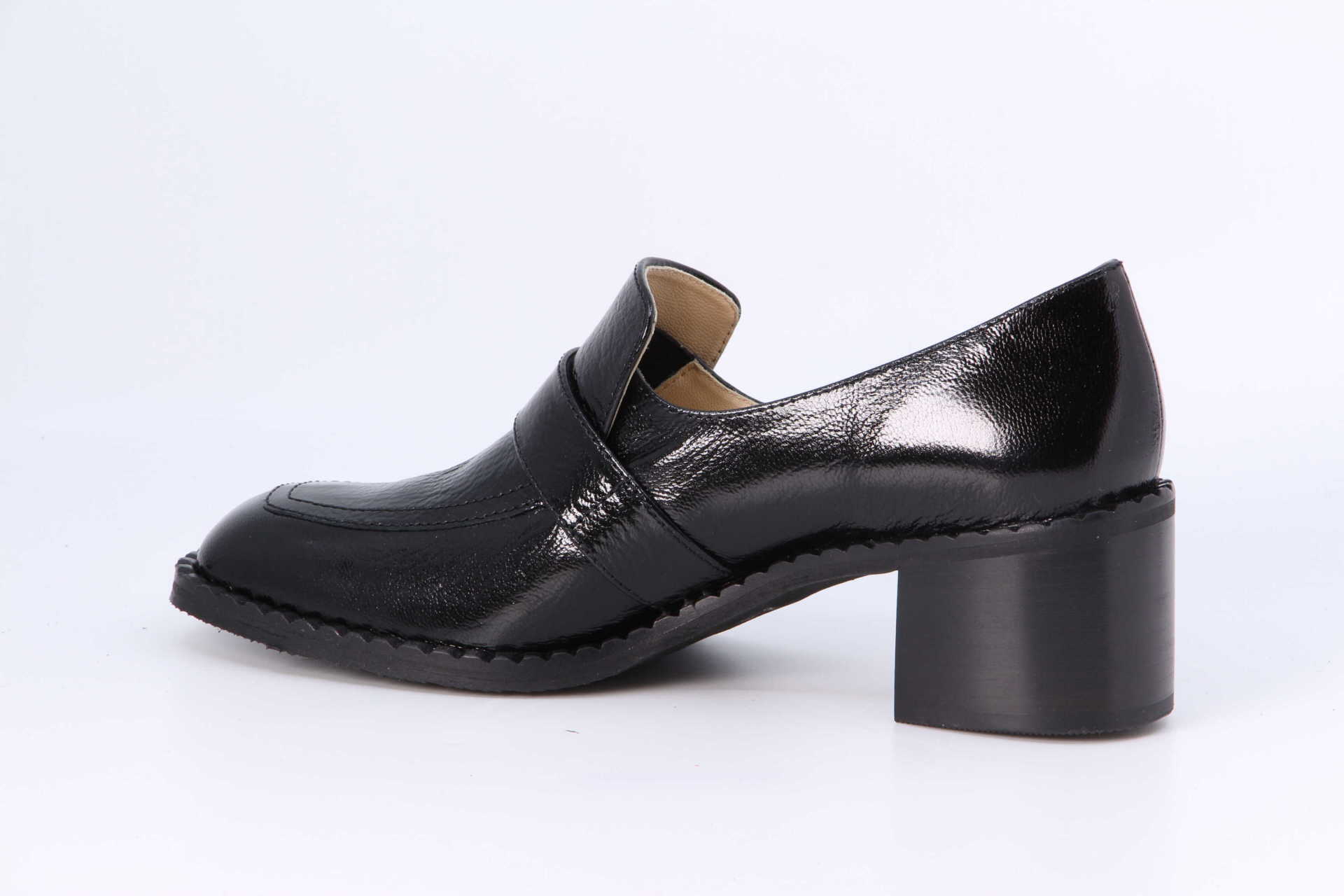 Pumps schwarz Rückseite