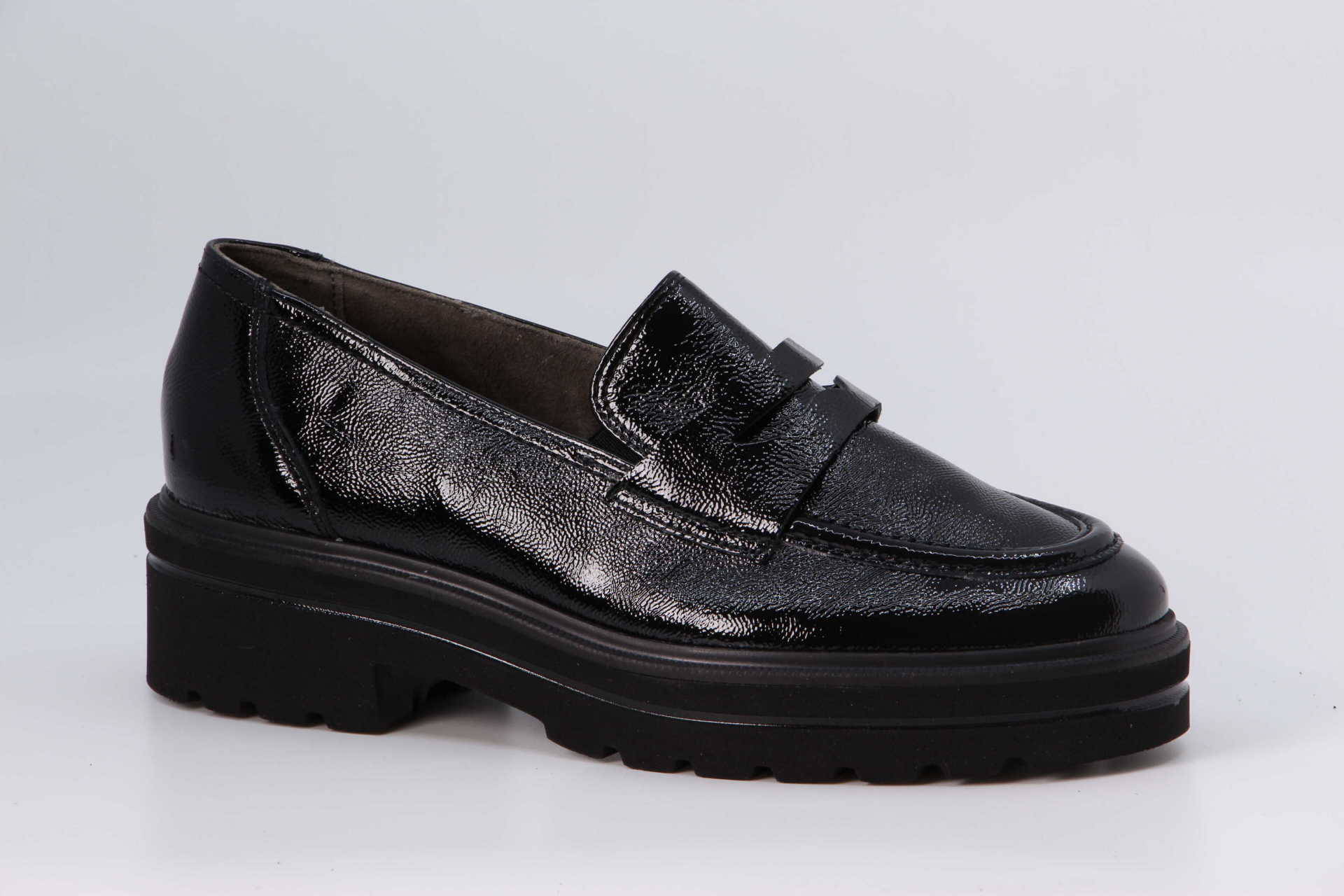 Loafer schwarz Vorderseite