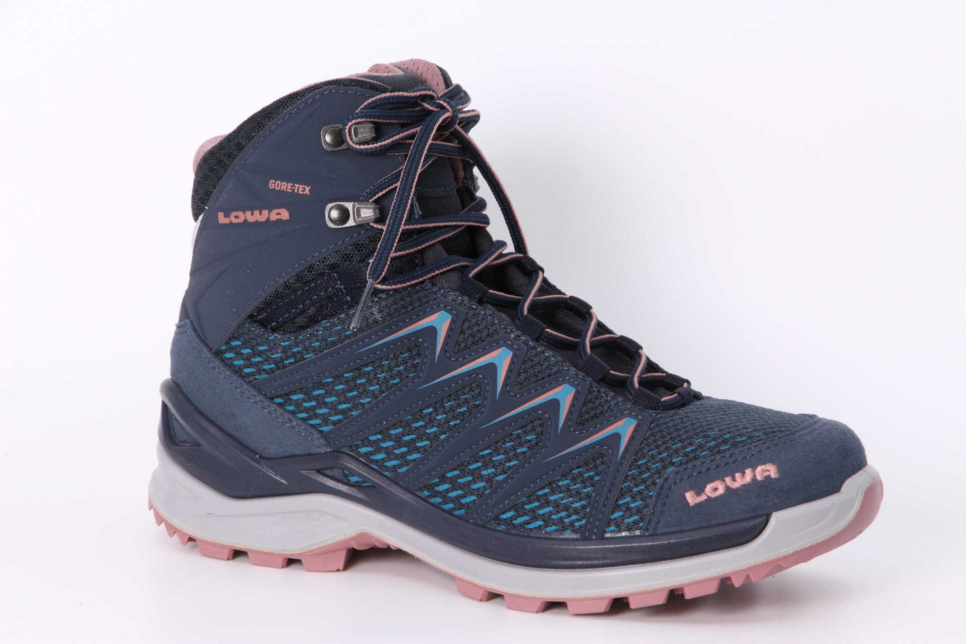 Innox Pro GTX Mid stahlblau / rose Vorderseite