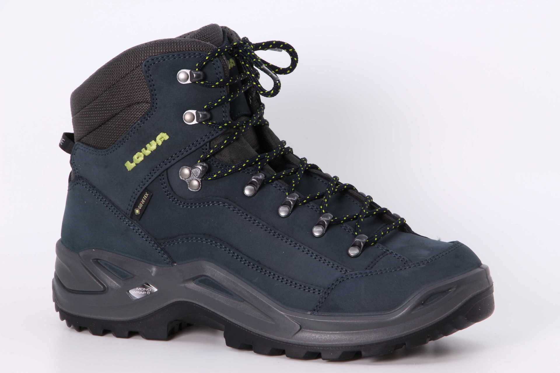 Renegade GTX MID dunkelblau / limone Vorderseite