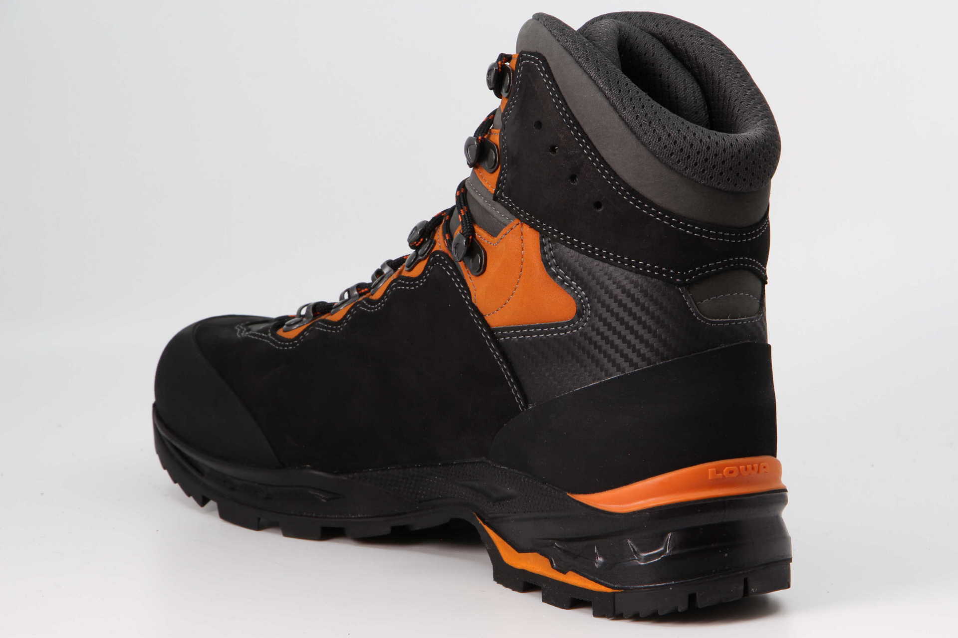 Camino EVO GTX extra breit schwarz / orange Rückseite