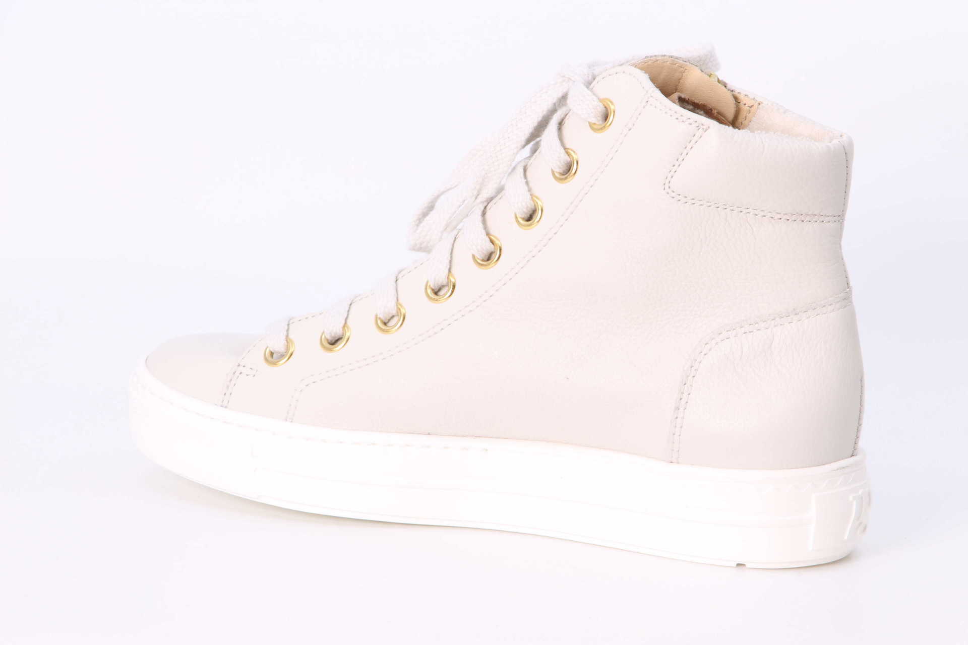 Hi-Top Sneaker ivory – Bild 2