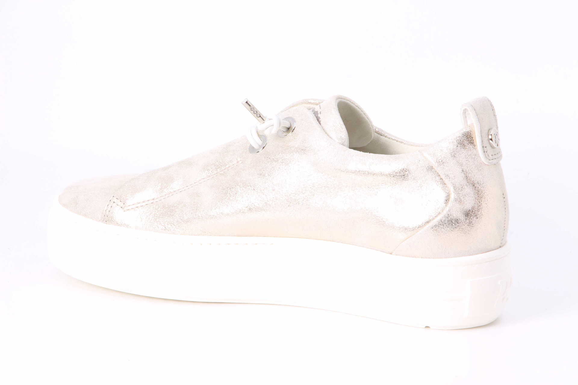 Sneaker metallic Rückseite