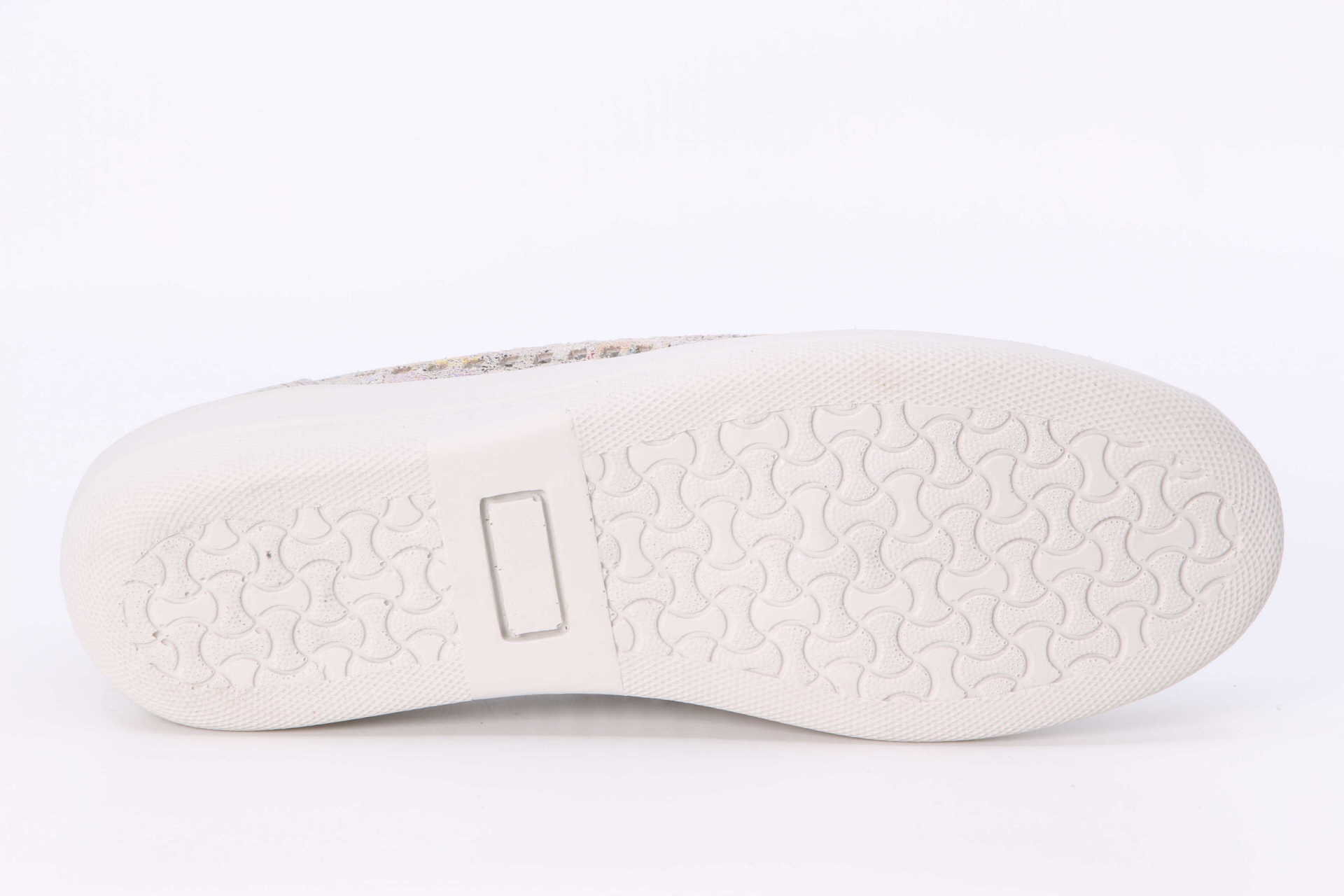 Slipper metallic Sohle