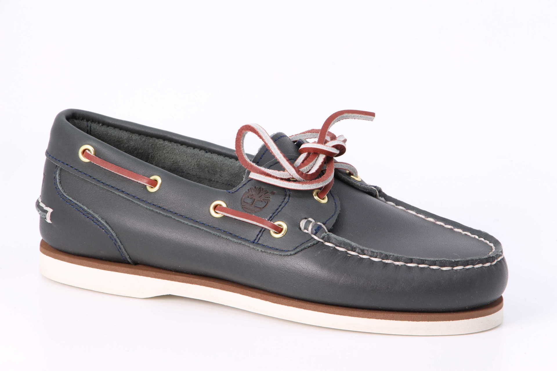 klassischer Bootsschuh blue Vorderseite