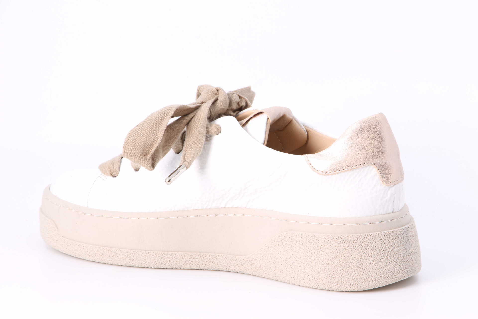 Sneaker Bianco Peach Rückseite