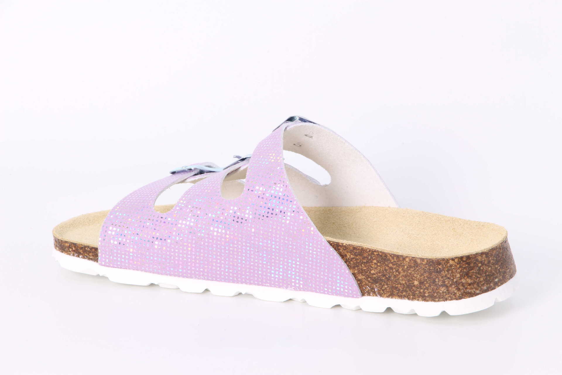 Finken shimmering Dots lila Rückseite