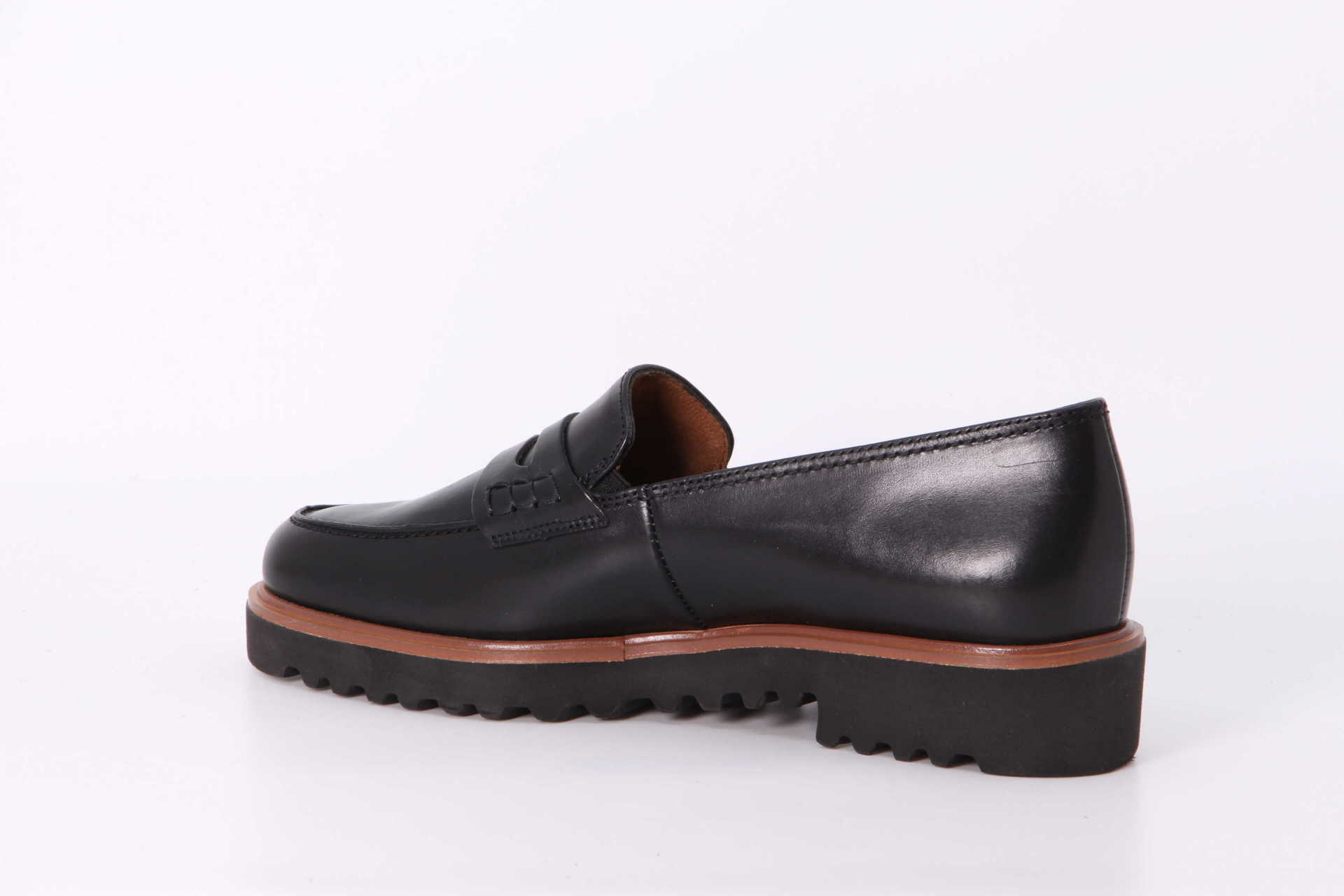 Loafer schwarz Rückseite
