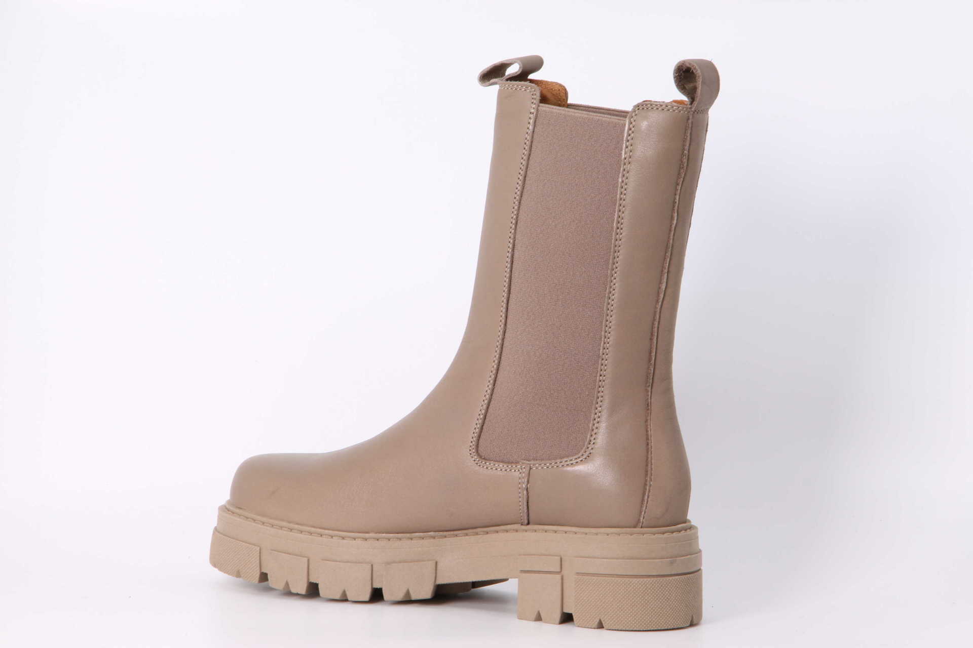 Cher High Chelsea taupe Rückseite