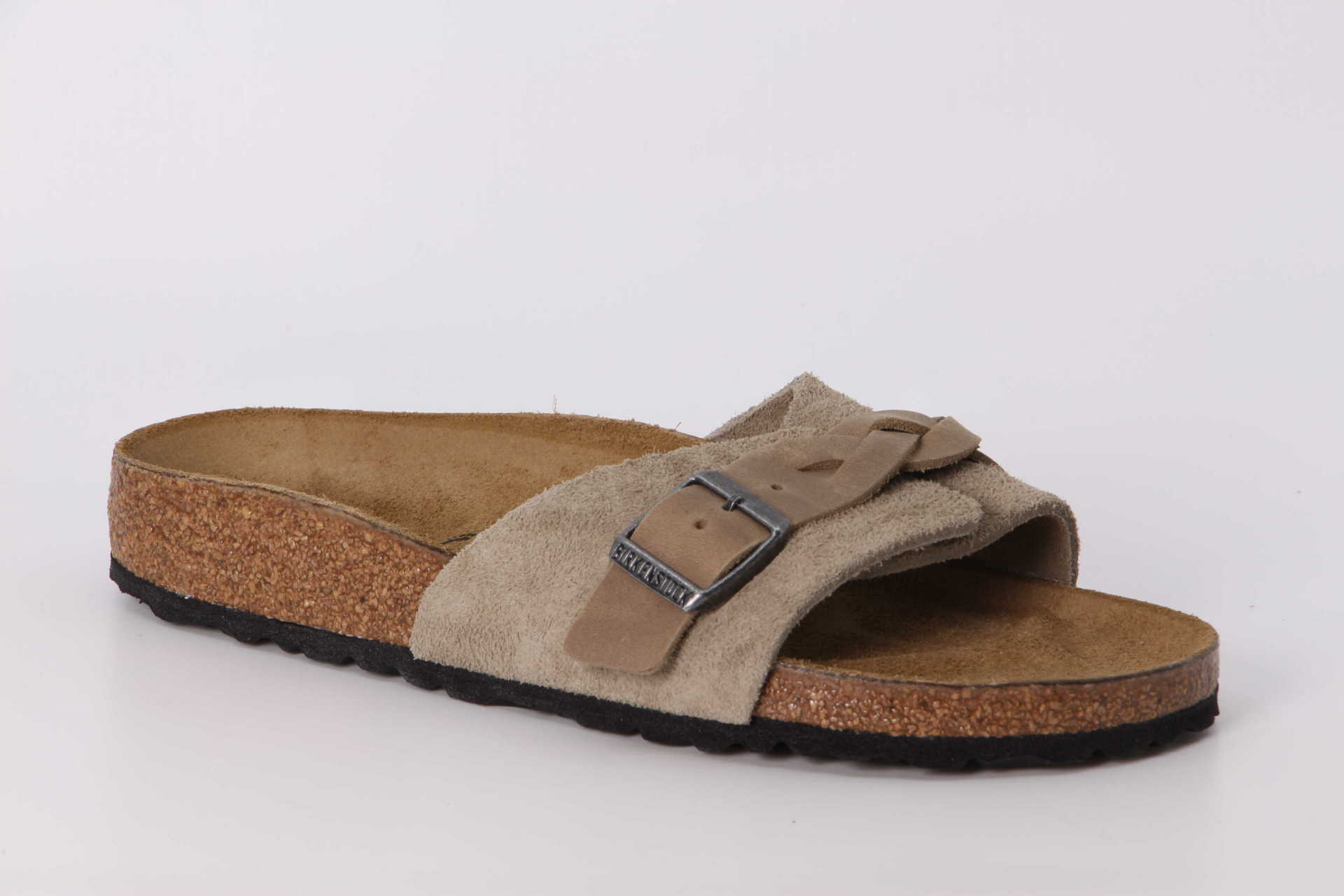 Oita Braided schmal taupe Vorderseite