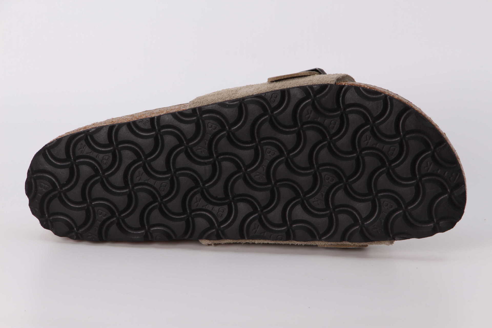 Oita Braided schmal taupe Sohle