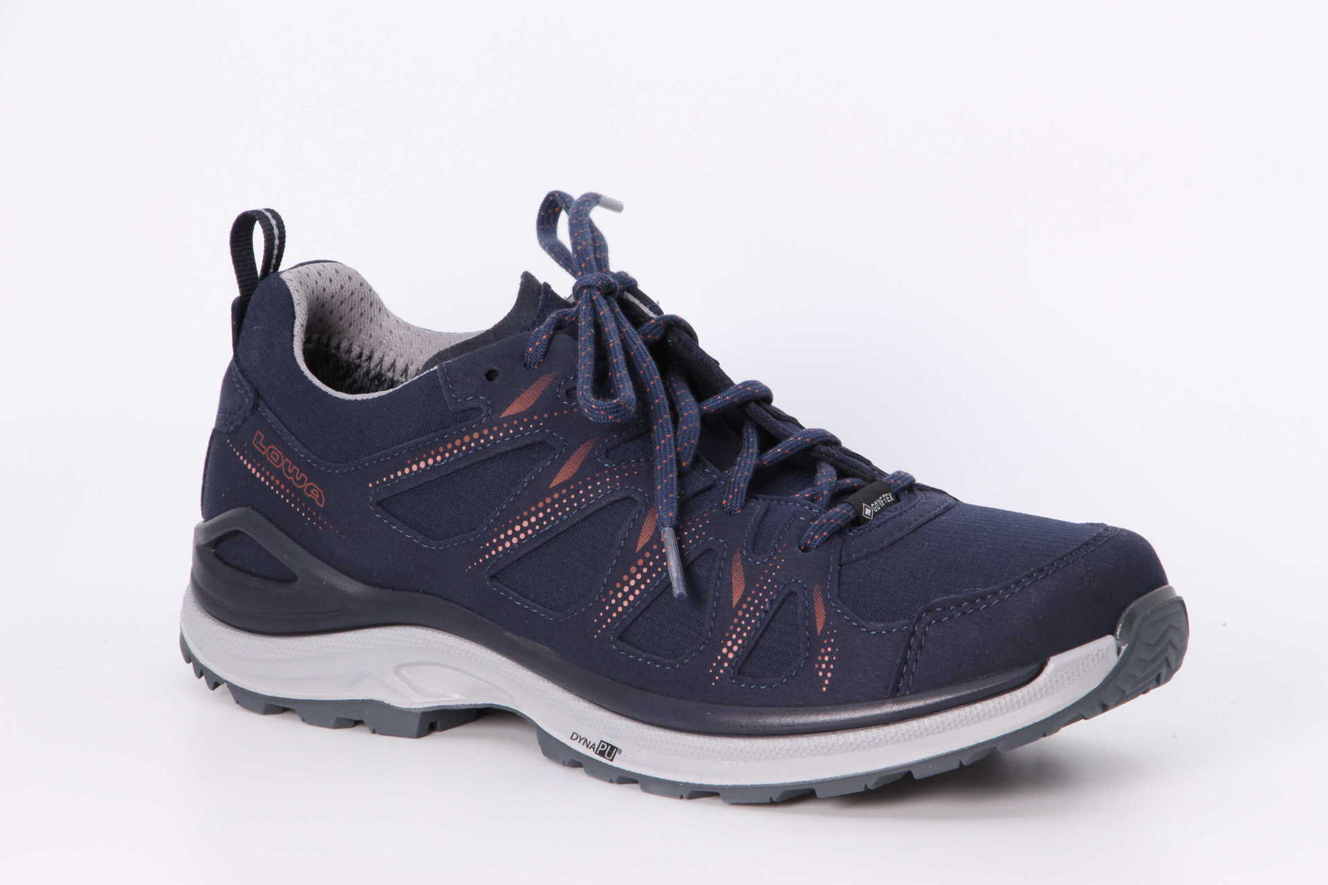 Innox Evo 2 GTX Lo Ws navy / rotholz Vorderseite