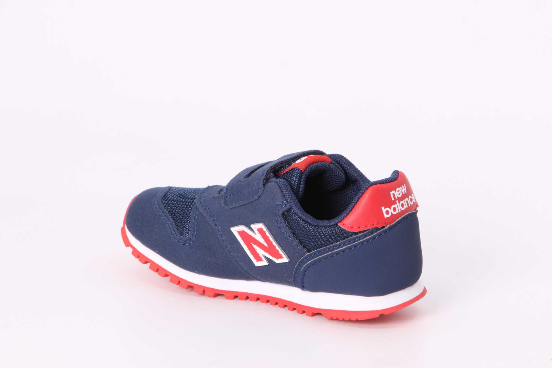 Sneaker blau / rot Rückseite