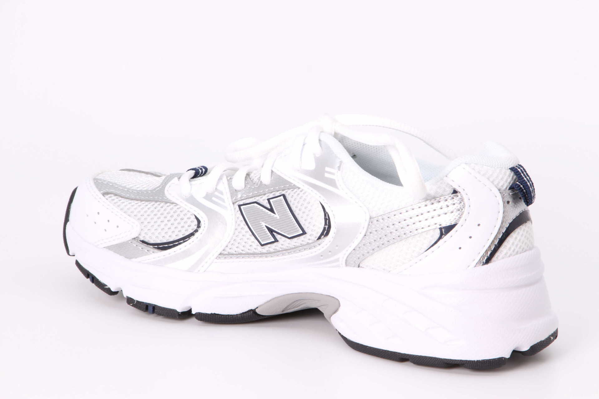 Sneaker white / navy Rückseite