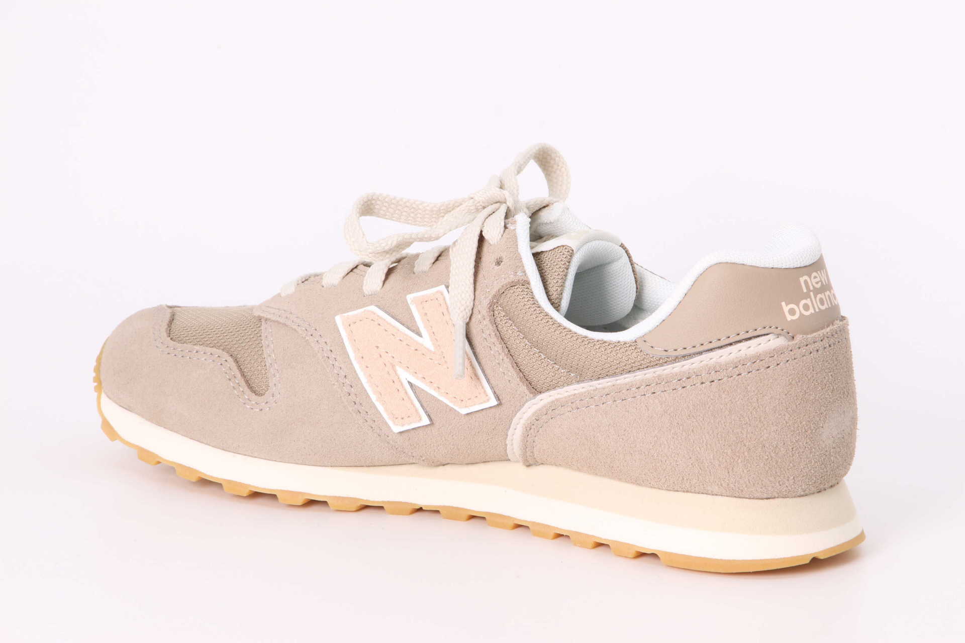 Sneaker 373 beige Rückseite