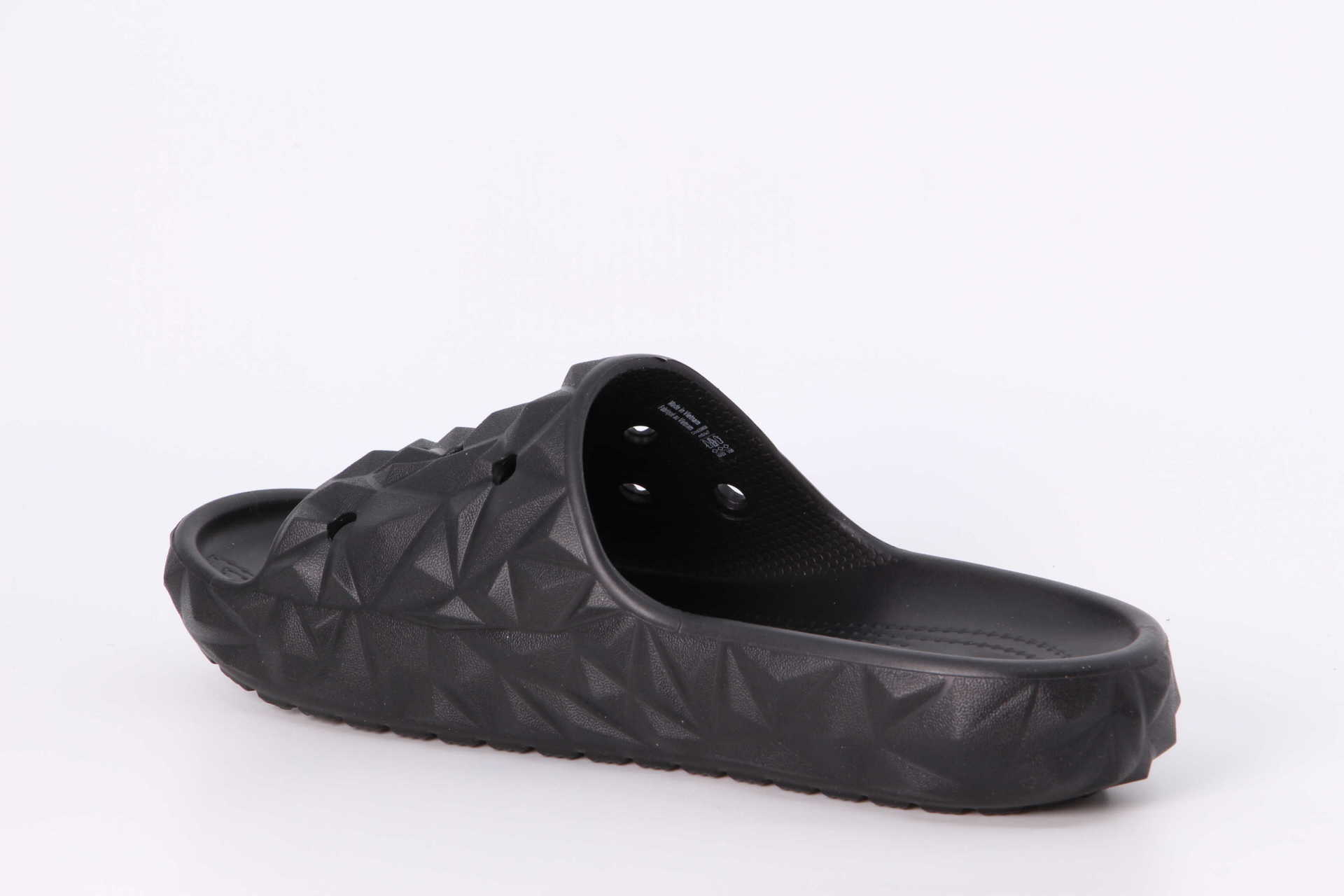 Classic Geometric Slide W2 black Rückseite