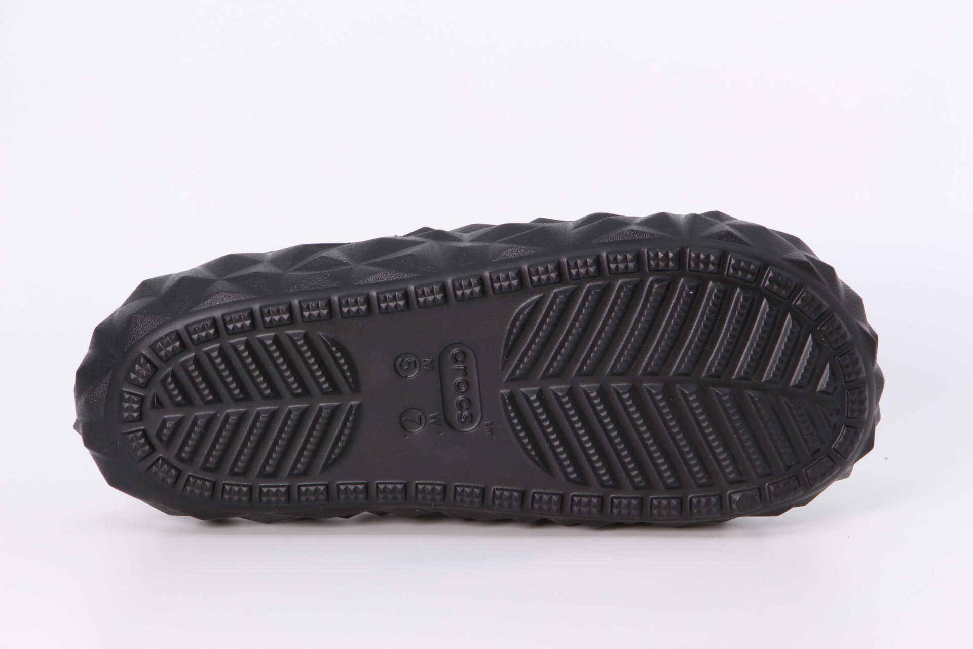 Classic Geometric Slide W2 black Sohle