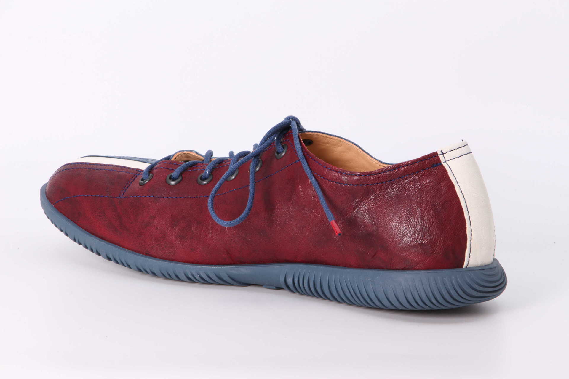Hauki denim / red / white Rückseite