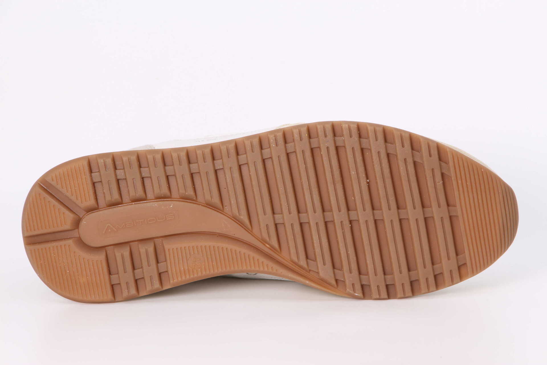 GRIZZ beige / white Sohle