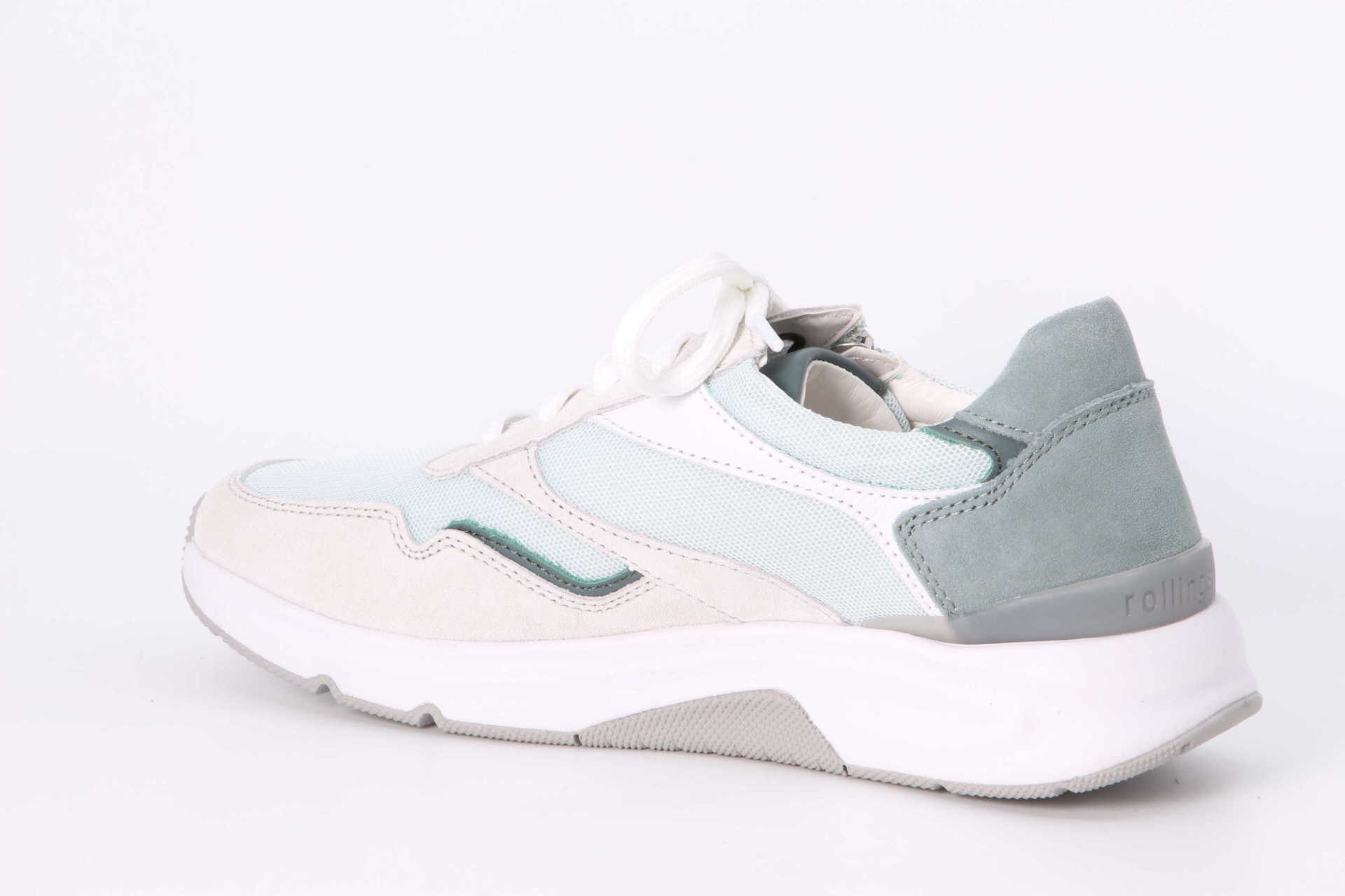 Rolling-Soft mint / white / jade Rückseite