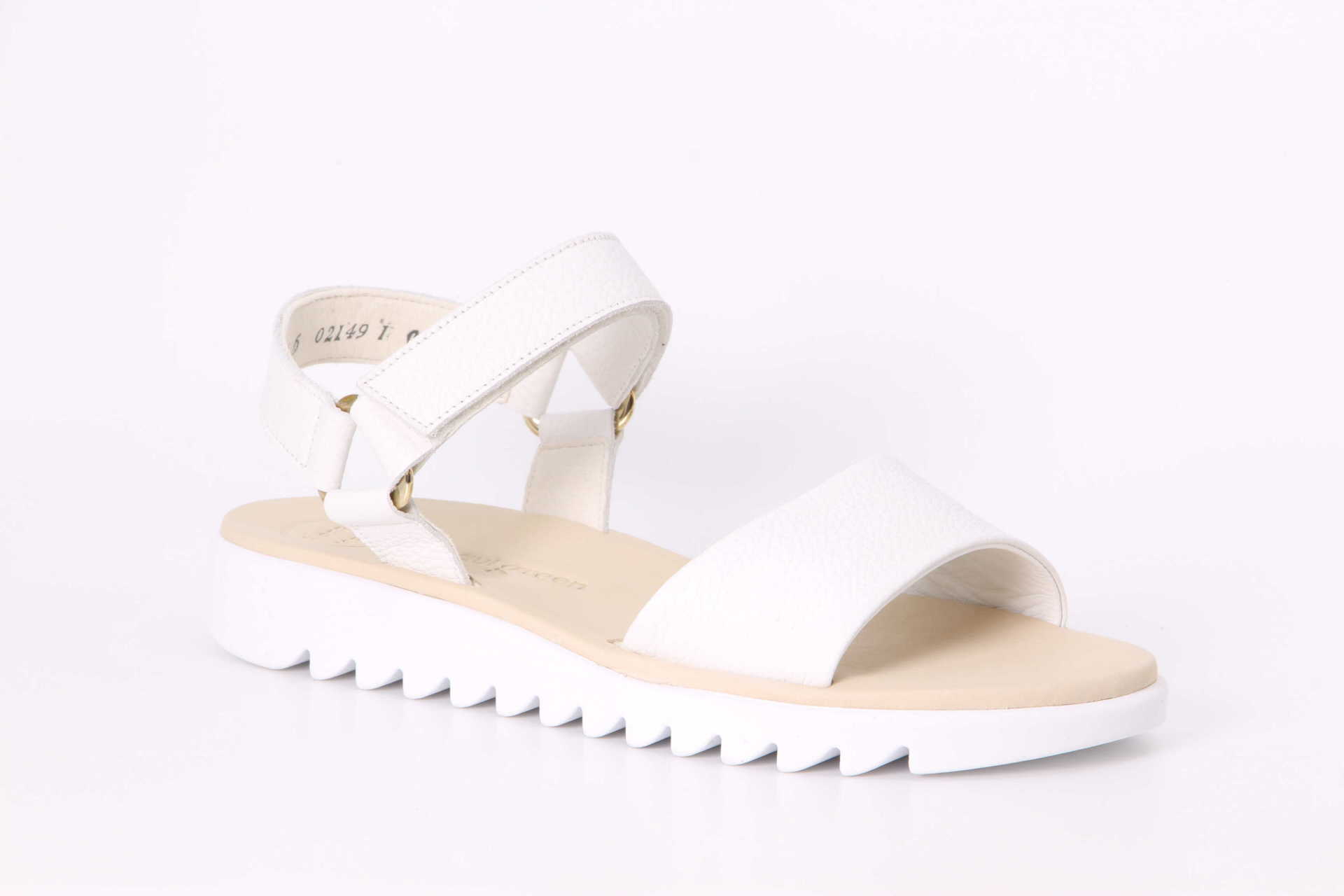 Sandale white Vorderseite