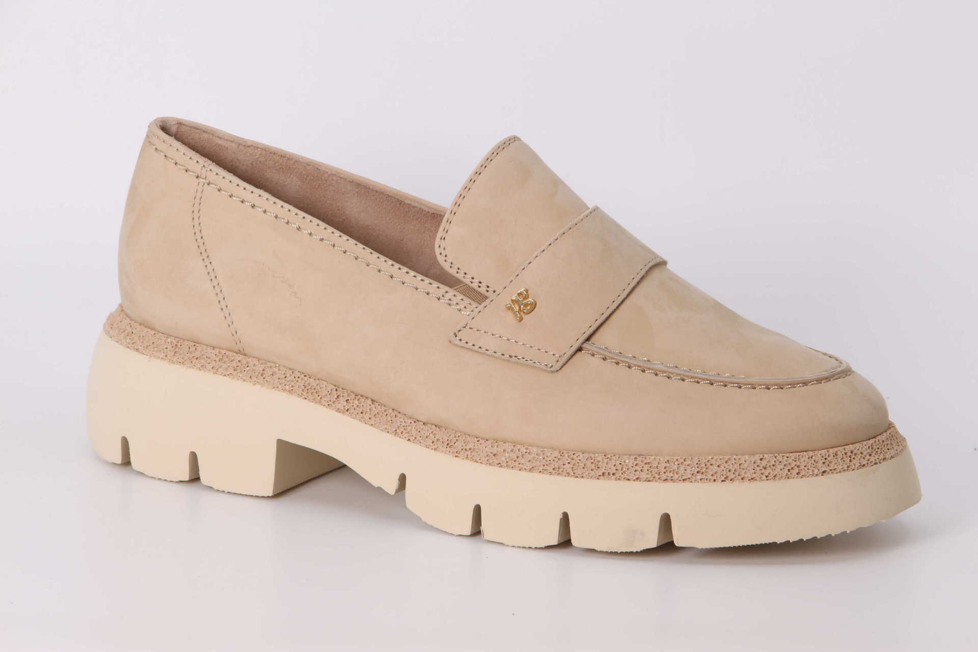 Moccassin sabbia Vorderseite
