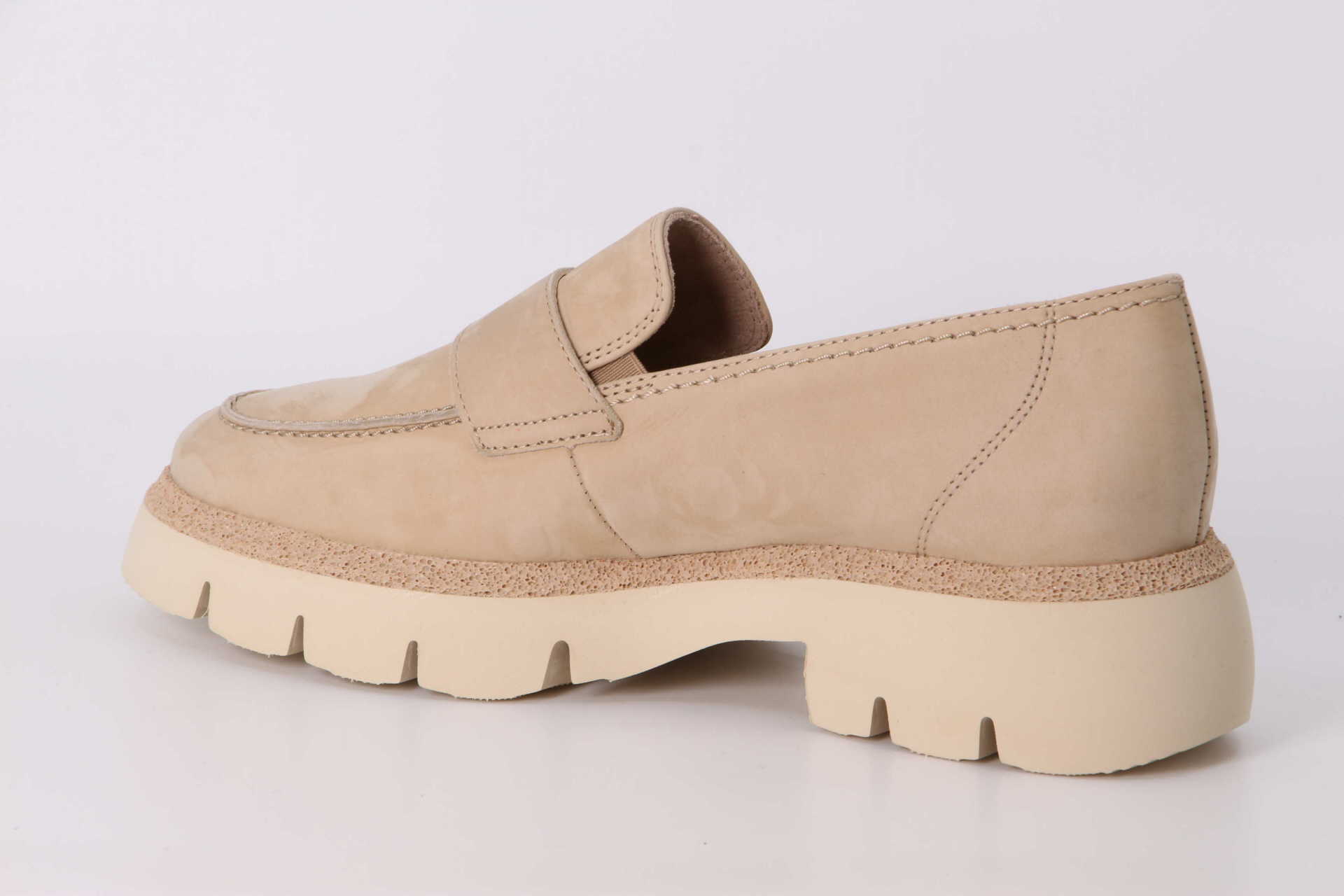 Moccassin sabbia Rückseite