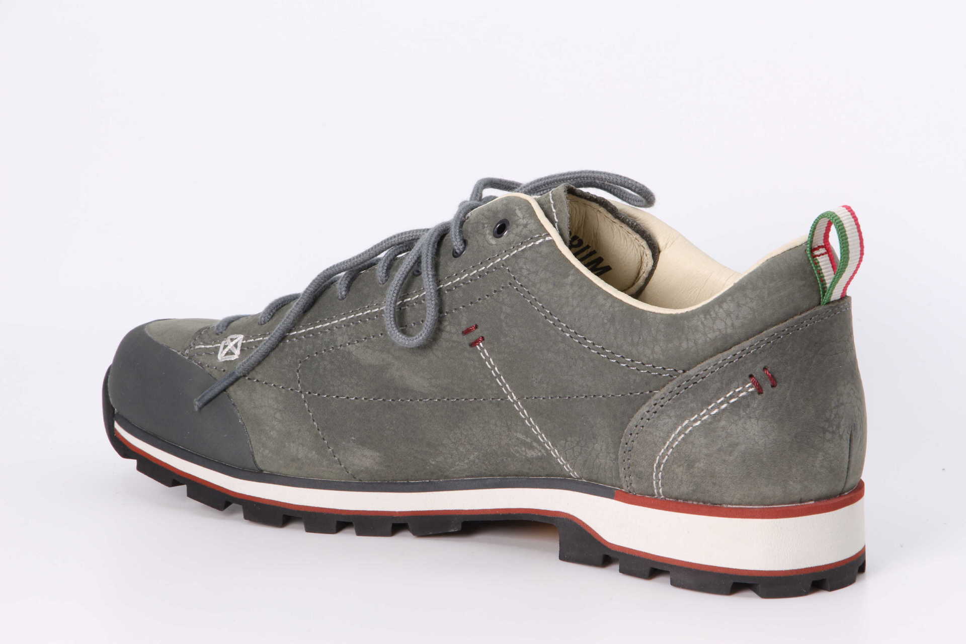 54 low Leather pewter grey Rückseite