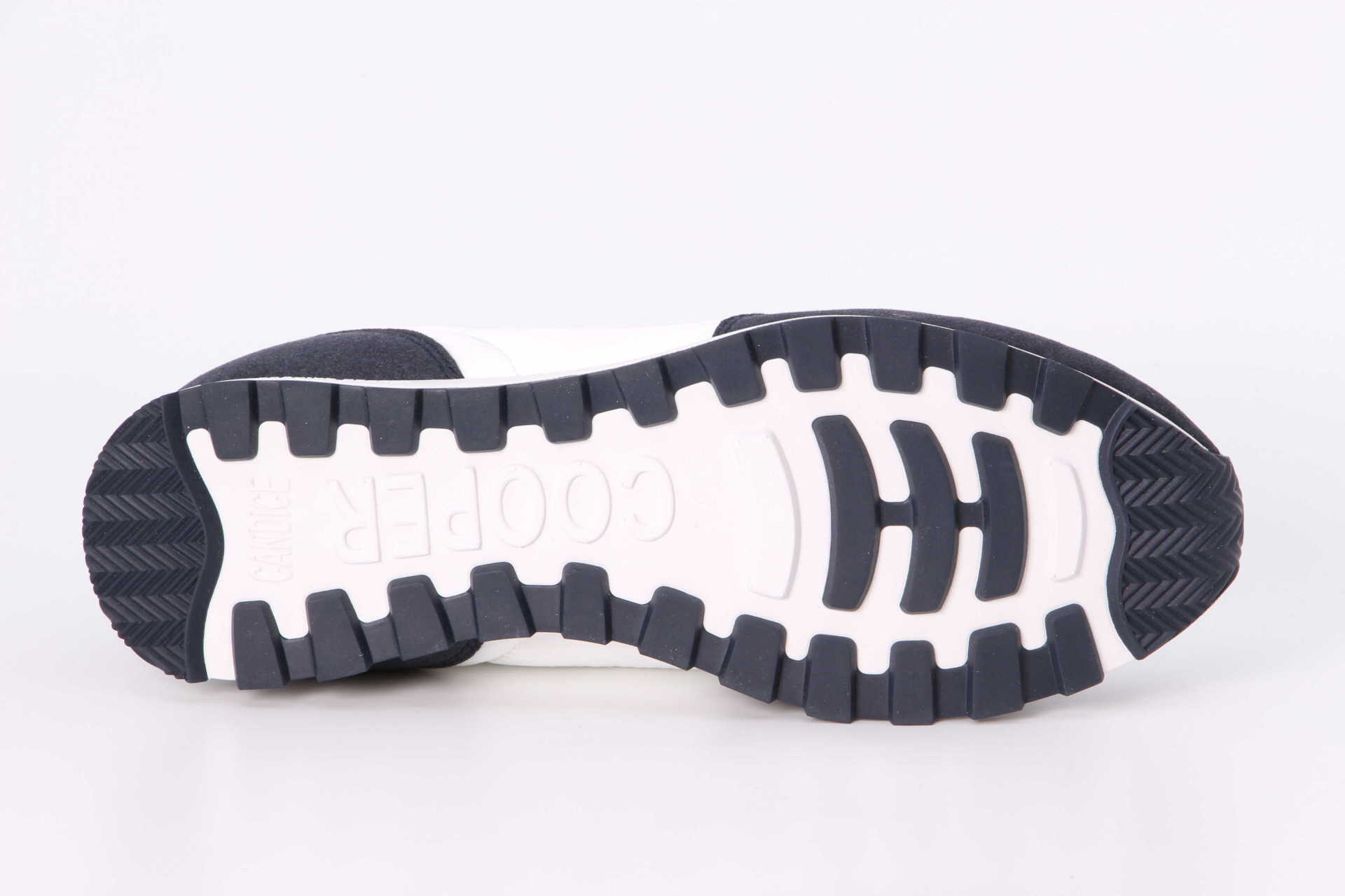 Plume blue / white Sohle