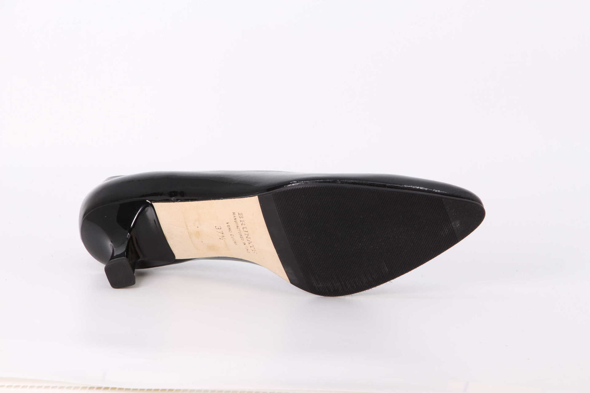 Pumps schwarz Sohle
