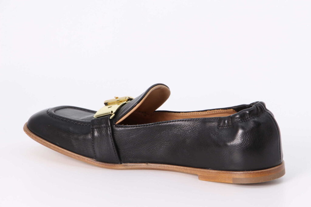 Loafer schwarz Rückseite