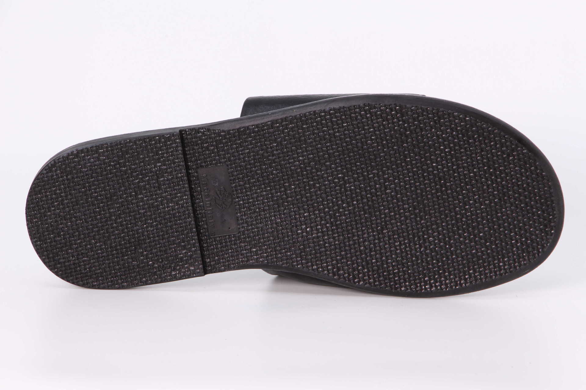 Lederpantoletten schwarz – Bild 3