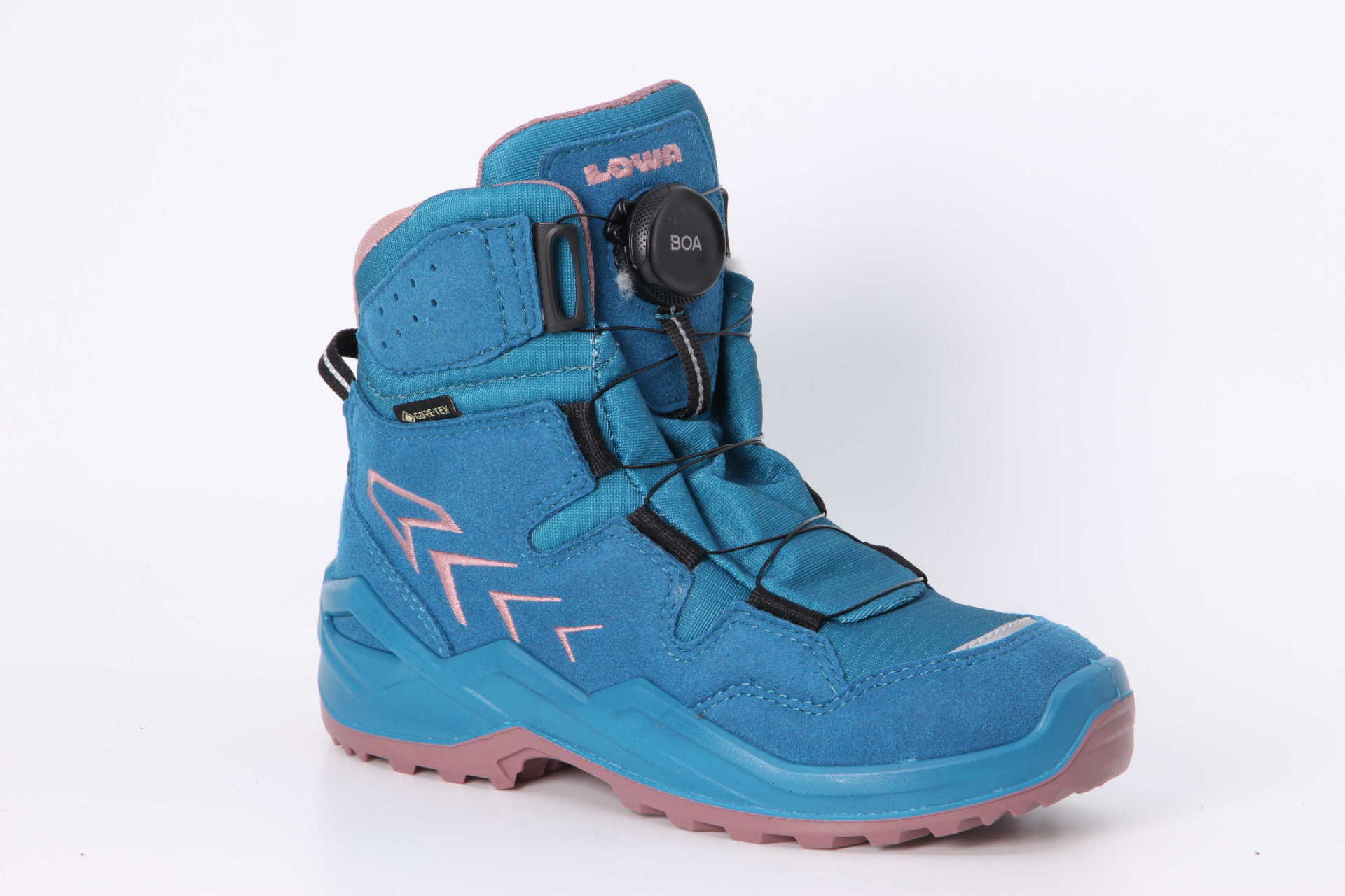 Firo GTX BOA türkis / rose Vorderseite