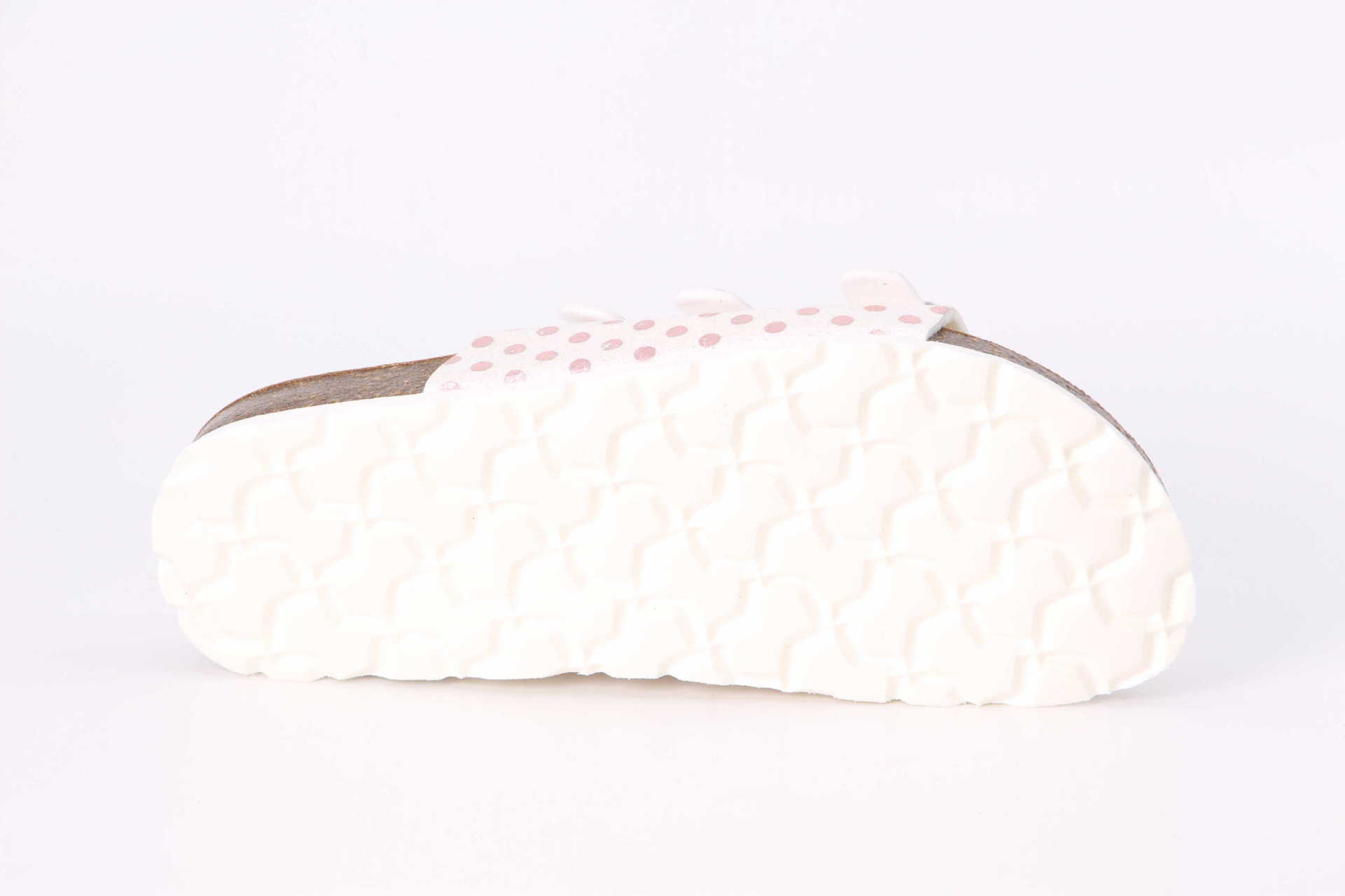 Finken shimmering Dots weiss / rosa – Bild 3