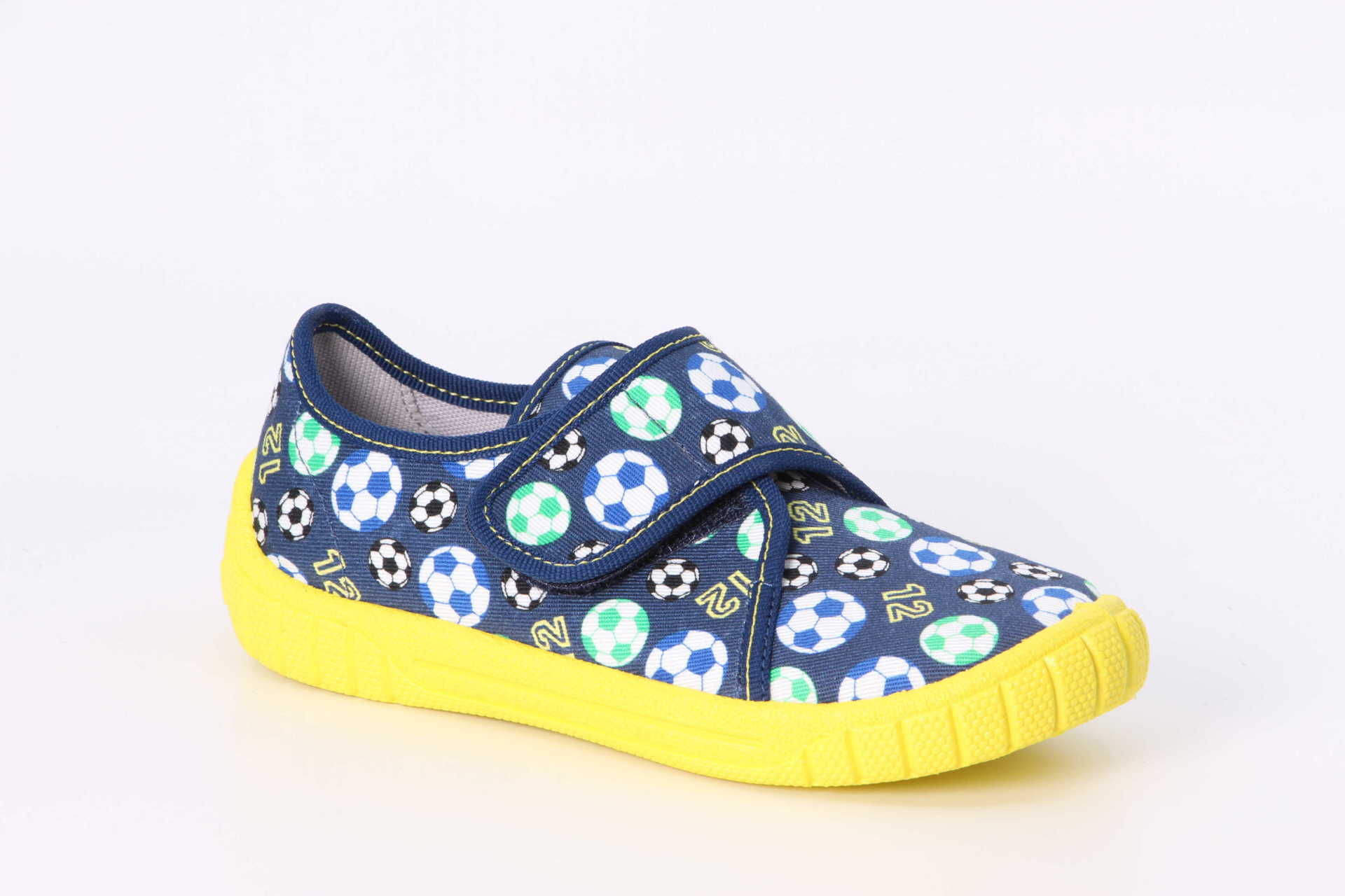 Bill Fussball blau / gelb Vorderseite