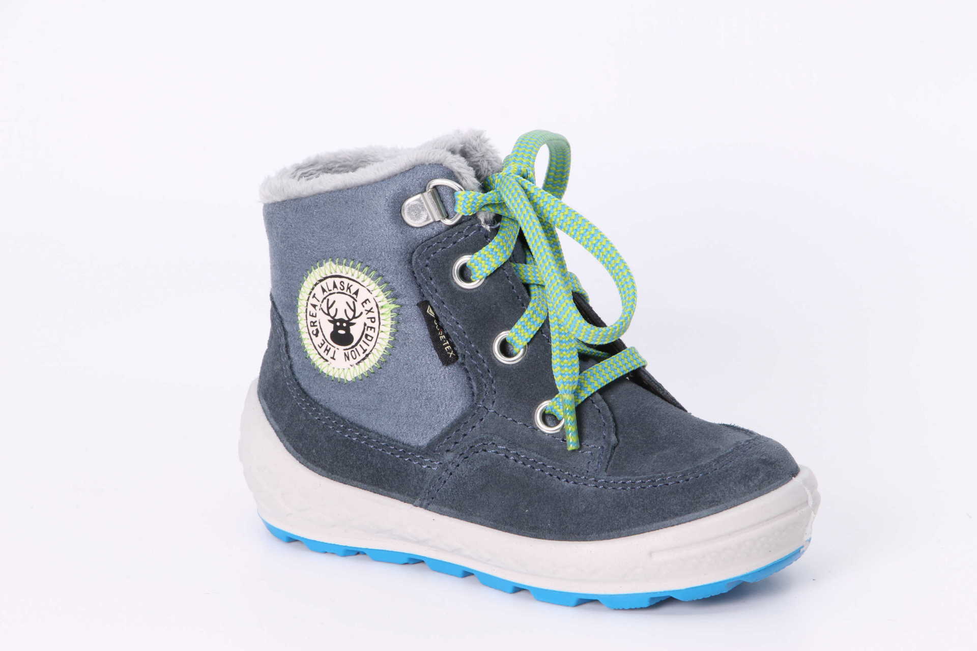 Groovy 2.0 GTX blau / hellgrün Vorderseite