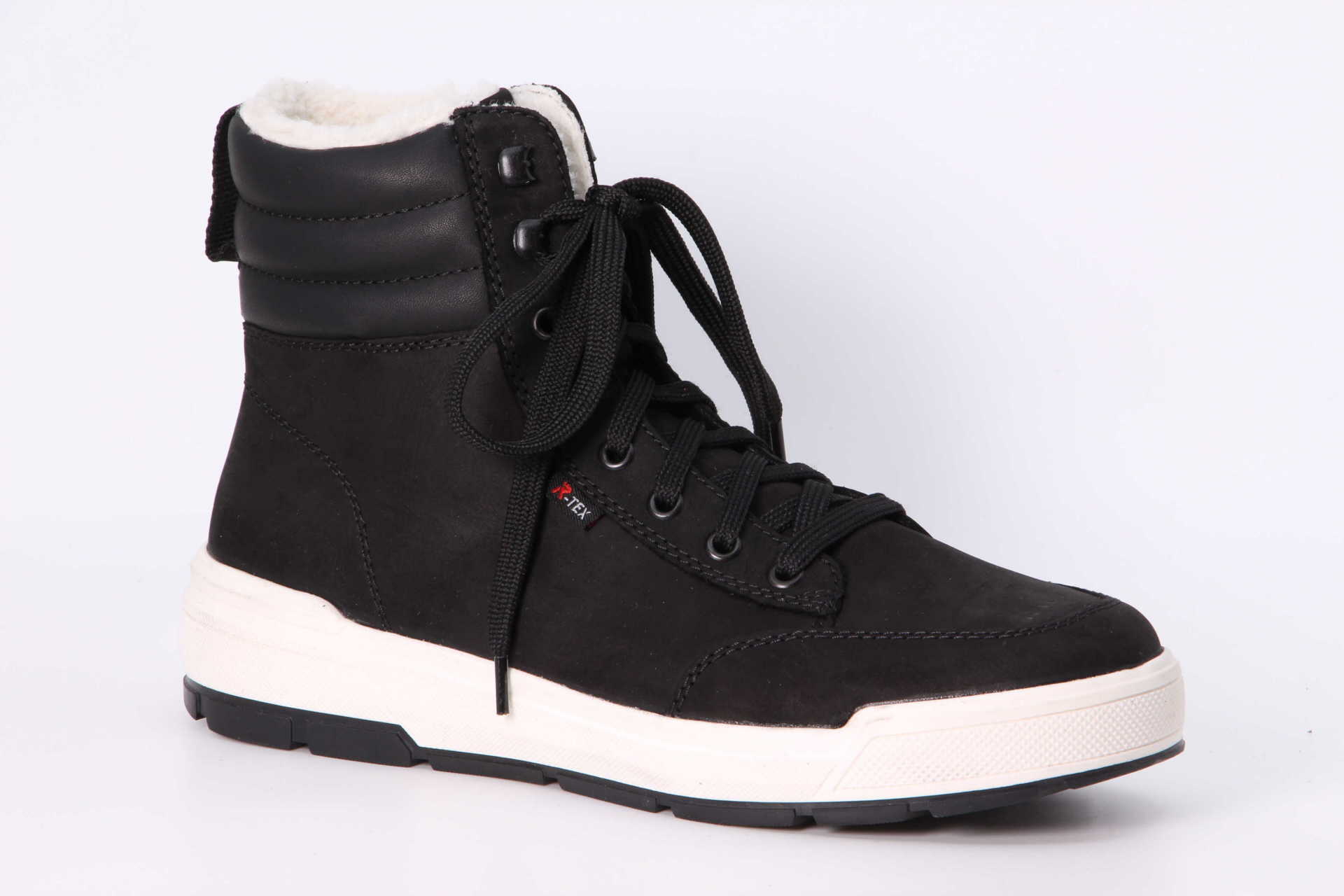 Wintersneaker schwarz Vorderseite