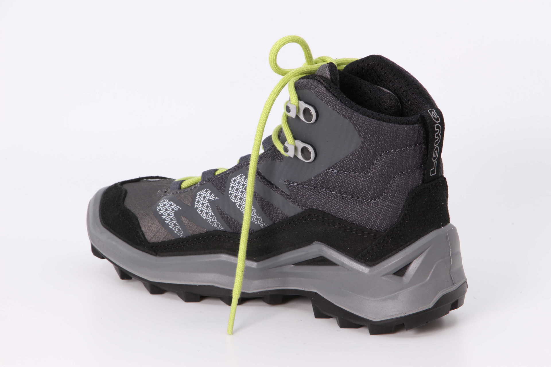 Maddox Pro GTX MID schwarz / limone Rückseite