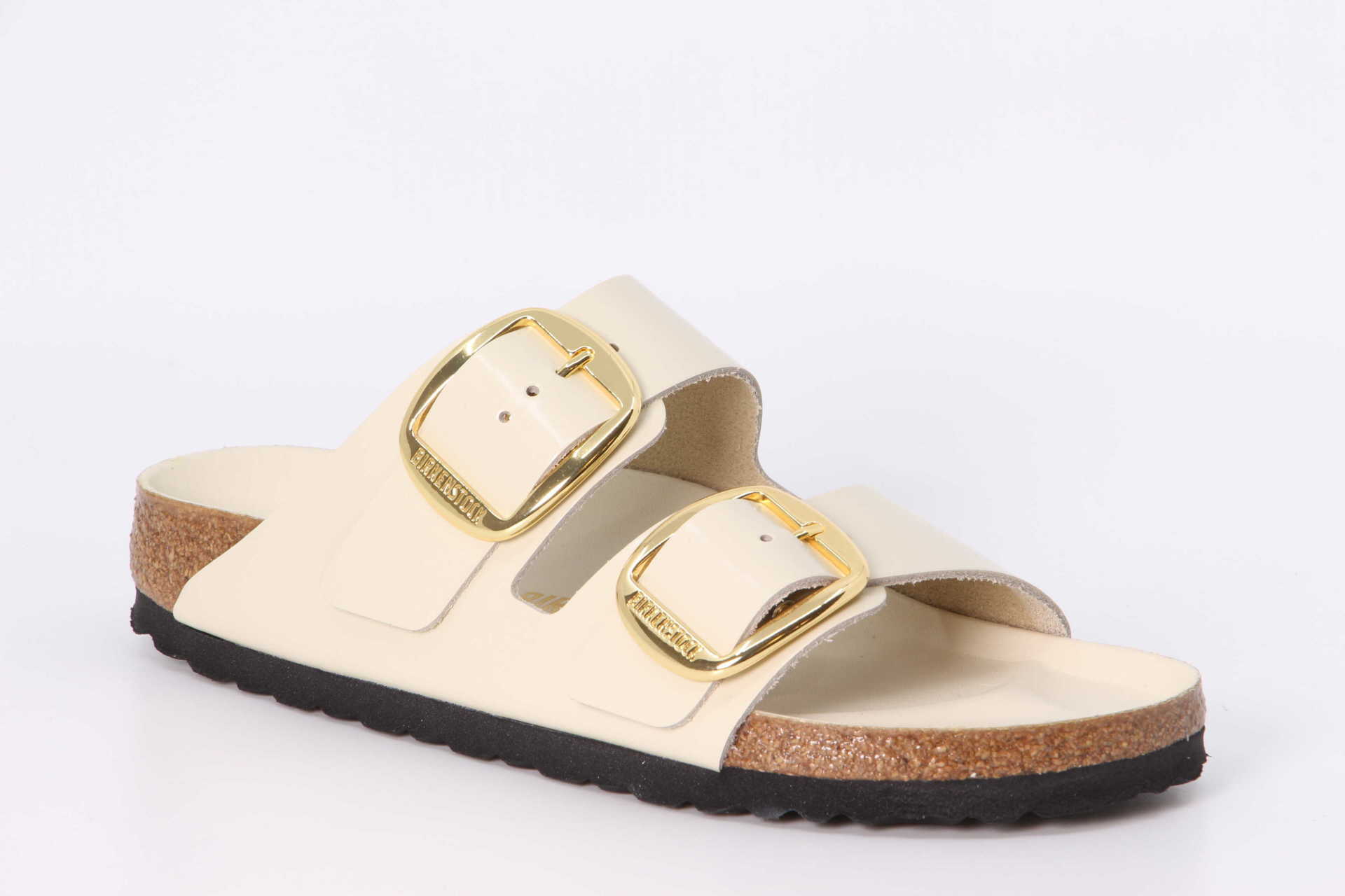 Arizona Big Buckle schmal ecru Vorderseite