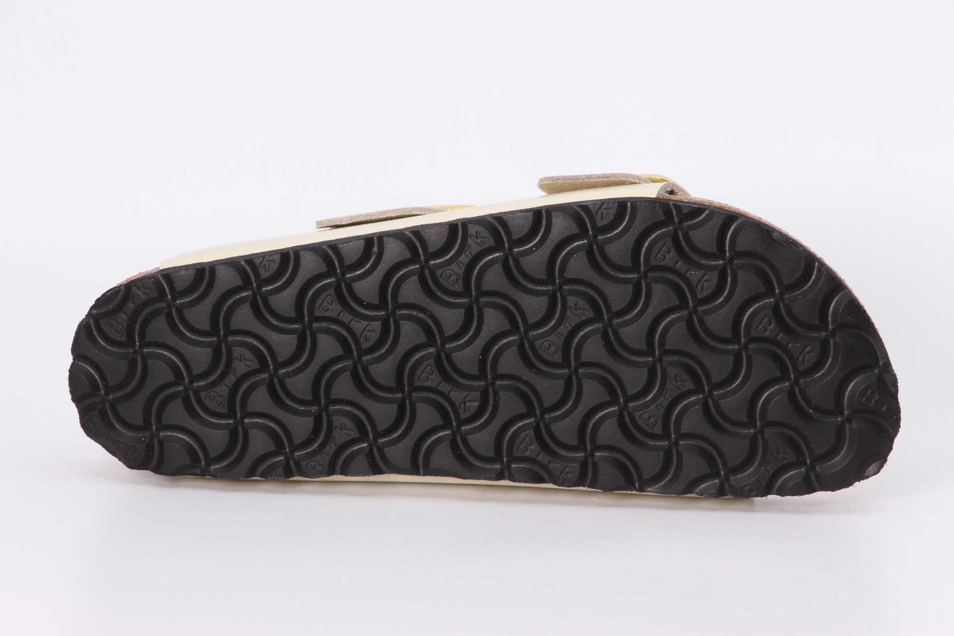Arizona Big Buckle schmal ecru Sohle
