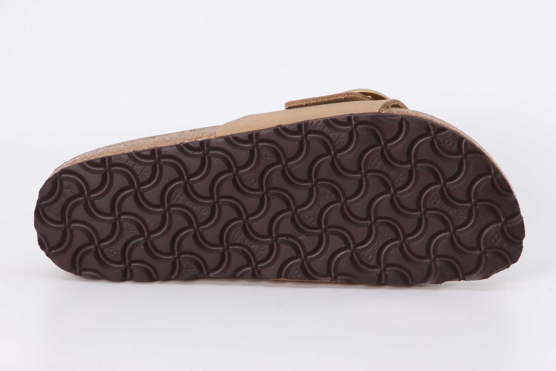 Madrid Big Buckle schmal sandcastle Sohle