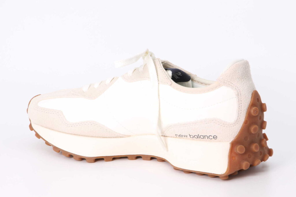 Sneaker 327 beige / navy Rückseite