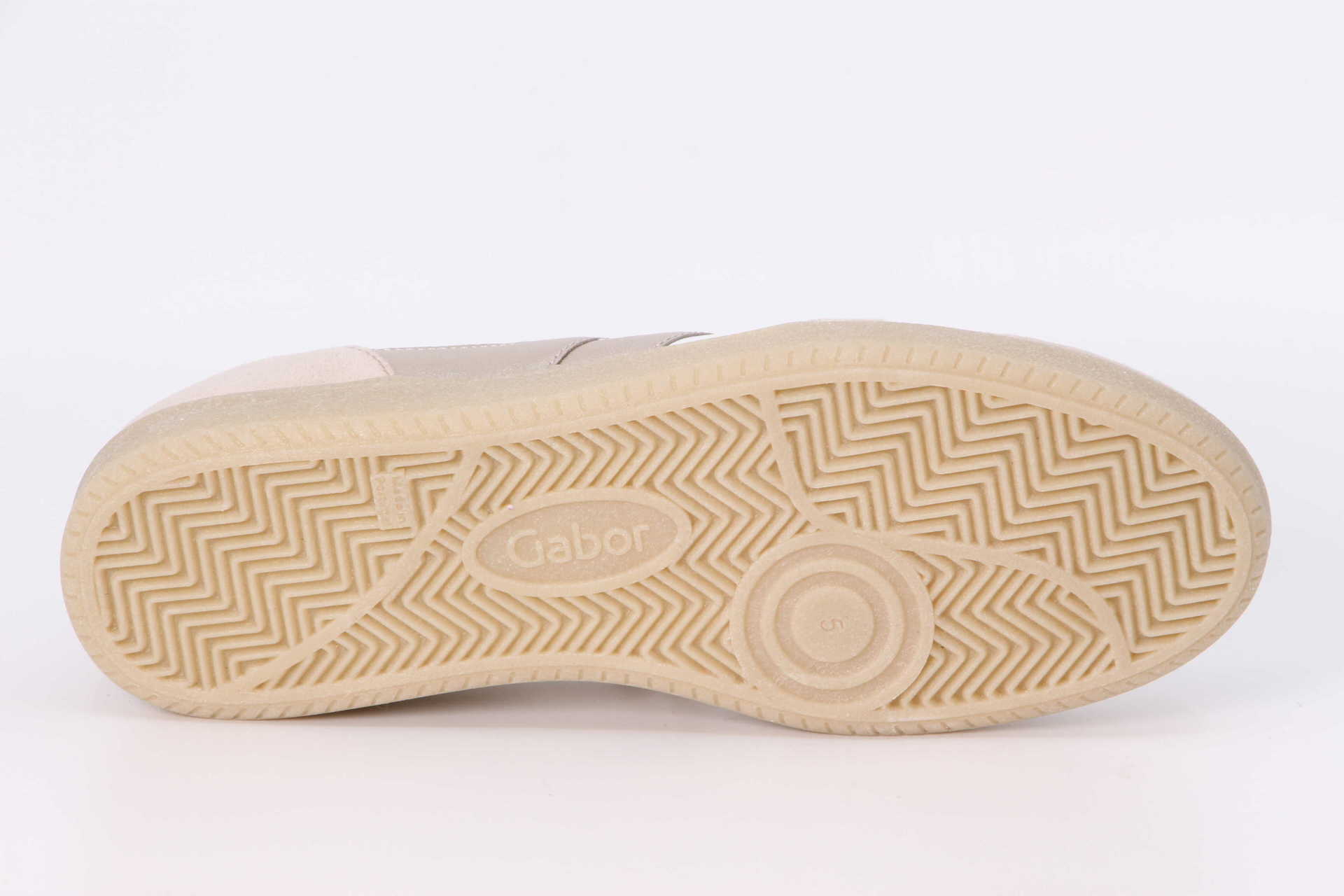 Sneaker white / oak / powder Sohle