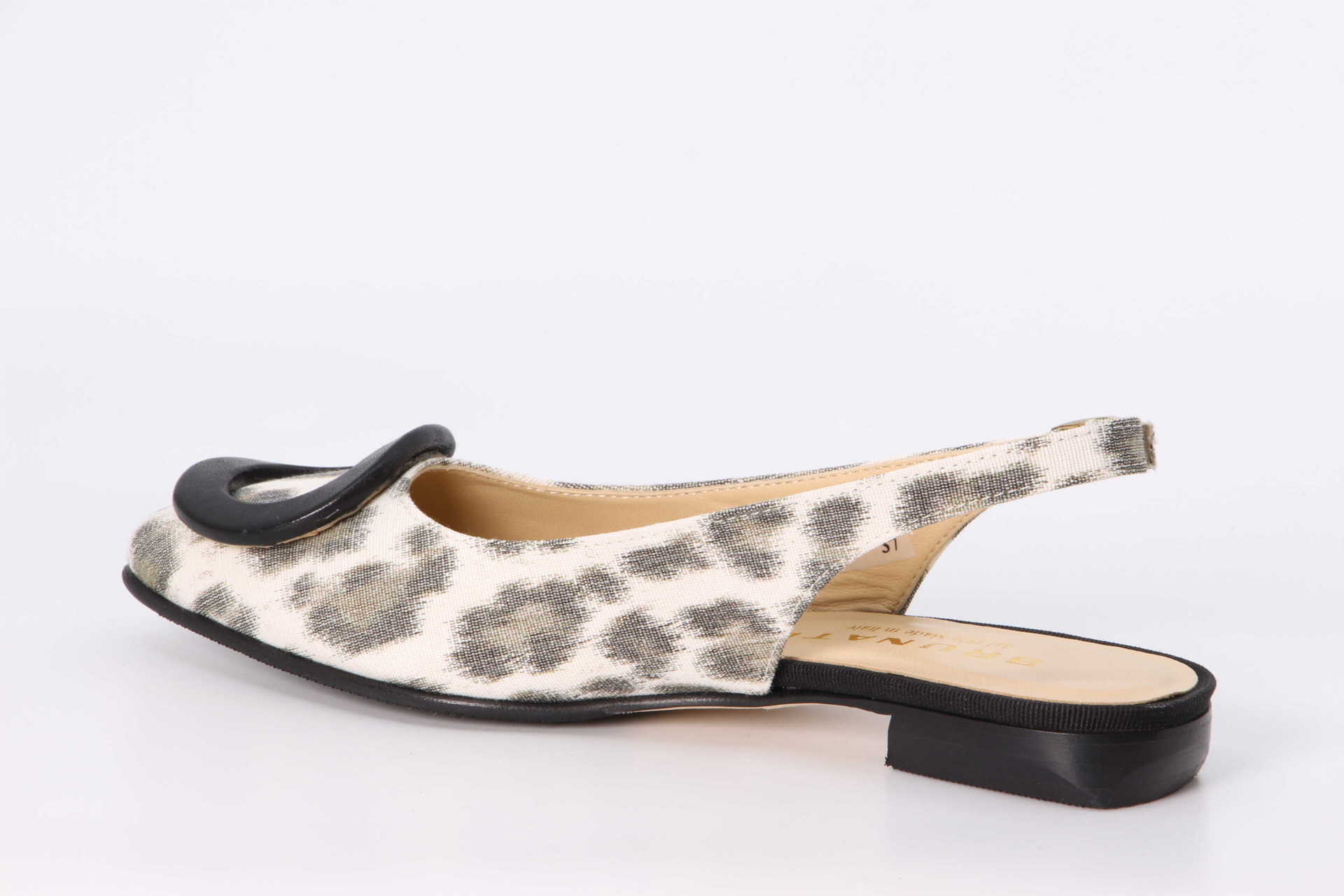 Pumps leopard Rückseite