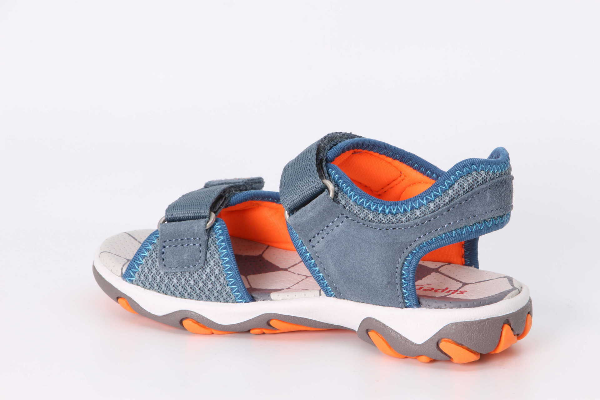 Mike 3.0 Fussball blau / orange Rückseite