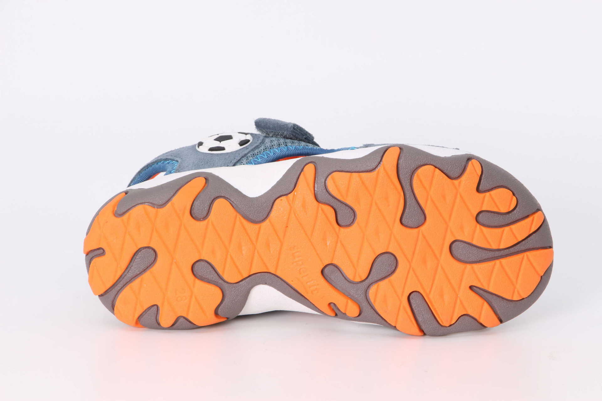 Mike 3.0 Fussball blau / orange Sohle